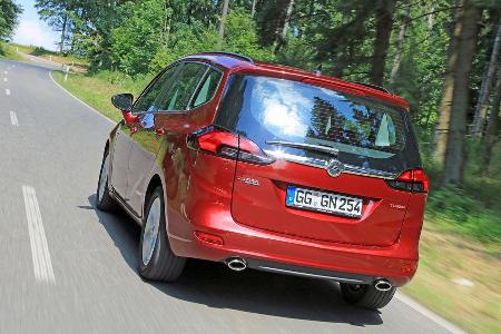 Opel Zafira Tourer 1.6 Turbo, Heckansicht