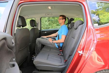 Opel Zafira Tourer 1.6 Turbo, Fondsitz, Beinfreiheit