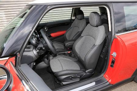 Mini Cooper D, Fahrersitz