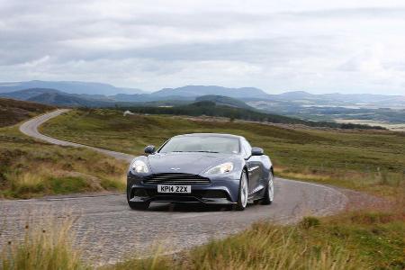 Aston Martin Vanquish Coup, Impression, Schottland