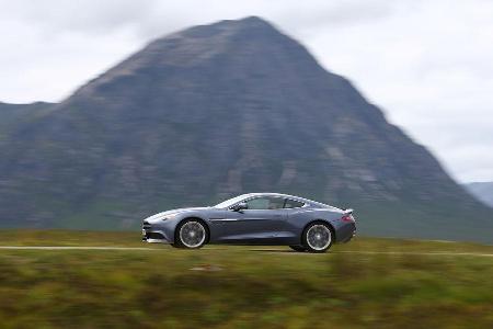 Aston Martin Vanquish Coup, Impression, Schottland