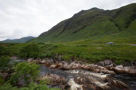 Aston Martin Vanquish Coup, Impression, Schottland