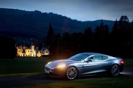Aston Martin Vanquish Coup, Impression, Schottland