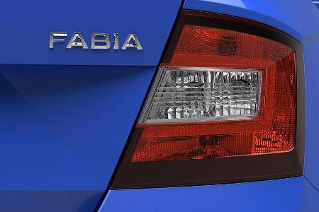 Skoda Fabia Scheinwerfer Teaser