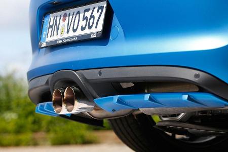 Speedart-Cayman SP81-CR, Auspuff, Endrohr