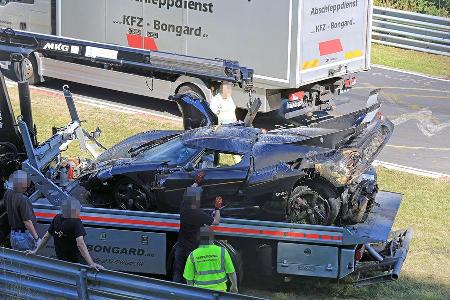 Koenigsegg One:1 Crash Nrburgring Unfall