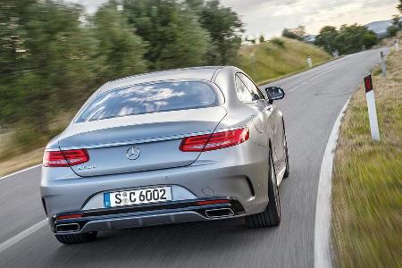 Mercedes S 500 4Matic Coup, Heckansicht