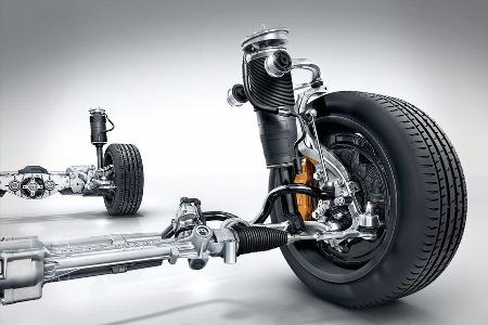 Mercedes S 500 4Matic Coup, Radaufhngung