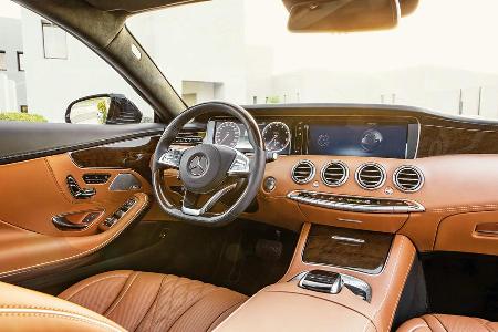 Mercedes S 500 4Matic Coup, Cockpit