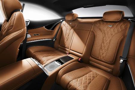 Mercedes S 500 4Matic Coup, Fondsitze