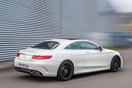 Mercedes S 500 4Matic Coup, Heckansicht