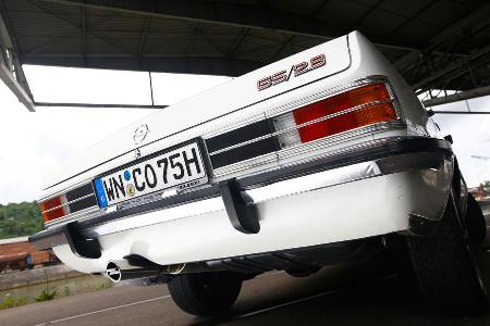 Opel Commodore B, Heck, Heckleuchte