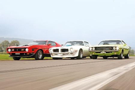 US-Muscle Cars in Heft 11/2006, Frontansicht