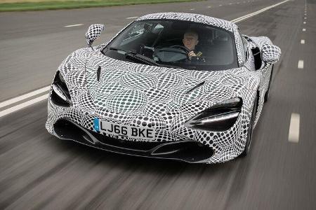 McLaren BP23 Centre Seat Development Mule