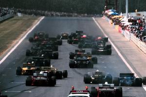 Start - Formel 1 - GP Ungarn 1986