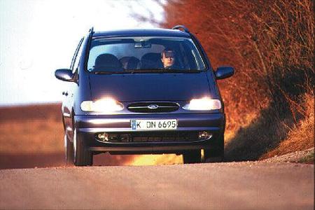 Platz 75: Ford Galaxy. Quote der erheblichen Mängel: 42,5. Durchschnittliche Laufleistung 183.000 km.