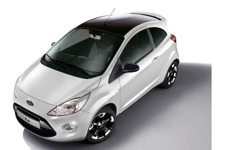 Ford Ka Sondermodell Black White Edition