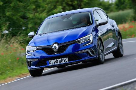 Renault Megane GT TCe 205, Frontansicht