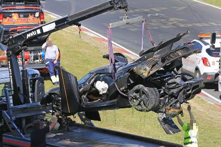 Koenigsegg One:1 Crash Nrburgring Unfall