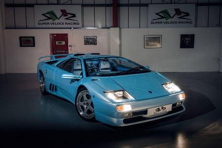 Lamborghini Diablo SV - V12 - Supersportwagen - Ice Blue