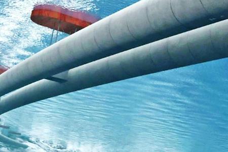 Norwegen schwimmende Tunnels Tunnel