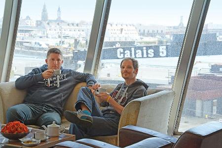 Mercedes C 180, Seat Arosa, Lans End, Reise, Impression