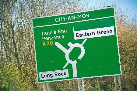 Mercedes C 180, Seat Arosa, Lans End, Reise, Impression