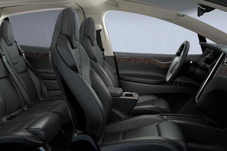 Tesla Model X Interieur
