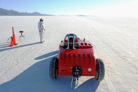 Bonneville Speed Week, Salzwste, Impression, Geschwindigkeit, Rekordfahrten