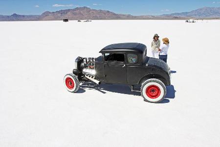 Bonneville Speed Week, Salzwste, Impression, Geschwindigkeit, Rekordfahrten