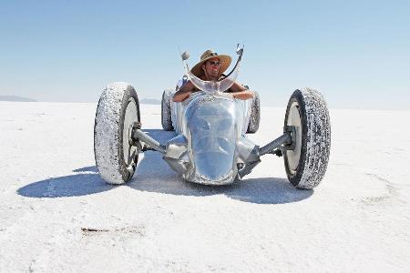 Bonneville Speed Week, Salzwste, Impression, Geschwindigkeit, Rekordfahrten