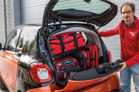 Smart Fortwo, Kofferraum