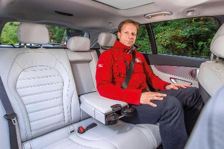 Mercedes C 180 T, Fondsitz, Beinfreiheit