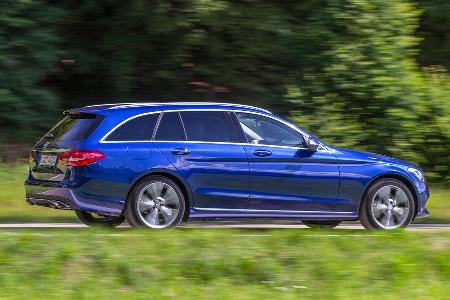 Mercedes C 180 T, Seitenansicht