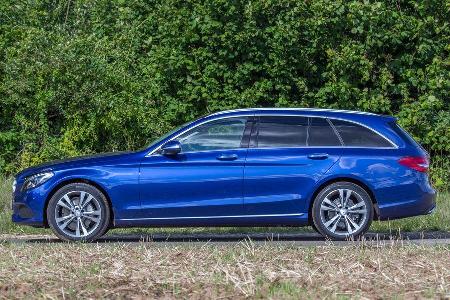 Mercedes C 180 T, Seitenansicht