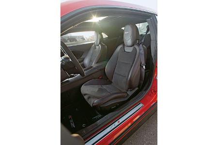Chevrolet Camaro ZL1, Fahrersitz