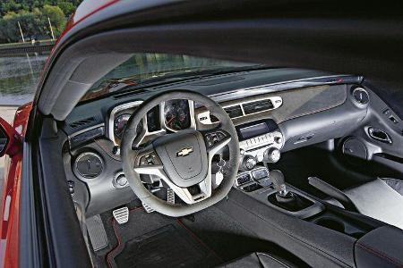 Chevrolet Camaro ZL1, Cockpit, Lenkrad