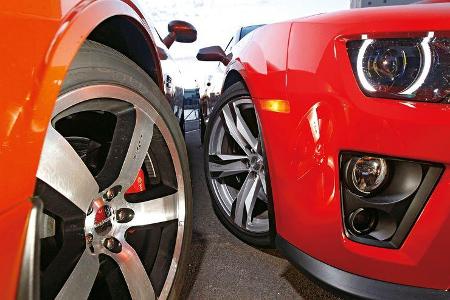 Chevrolet Camaro ZL1, Dodge Challenger SRT8 392, Rad, Felge