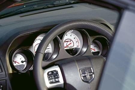 Chevrolet Camaro ZL1, Lenkrad, Rundinstrumente