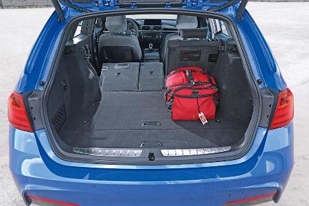 BMW 325d Touring, Kofferraum