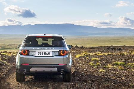 Land Rover Discovery Sport, Heckansicht