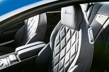 Bentley Continental GT Speed, Sitz, Polster