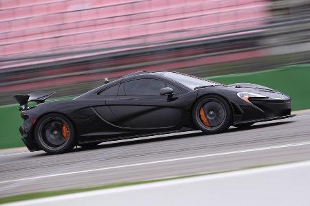 McLaren P1, Seitenansicht