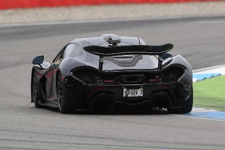 McLaren P1, Heckansicht