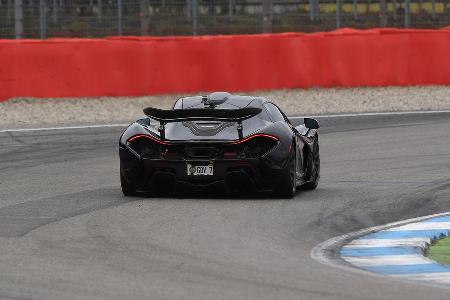 McLaren P1, Heckansicht