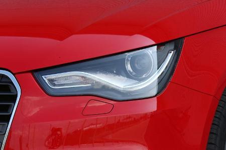 asv 1914, Audi A1, Fahrbericht, Frontleuchte