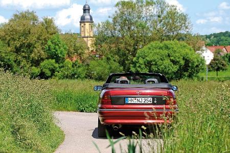 Opel Astra Cabrio, Heckansicht