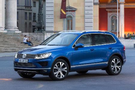 VW Touareg 3.0 V6 TDI SCR BMT, Seitenansicht