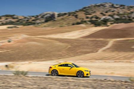 Audi TTS S tronic, Seitenansicht