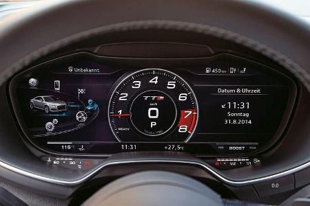 Audi TTS S tronic, Rundinstrumente